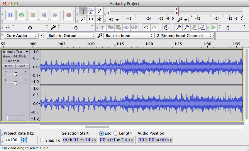 free simple audio editor mac